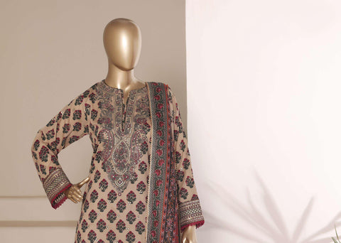 Regal by Sadabahar | Embroidered Festive 3 Piece Stitched Lawn Suit D-4