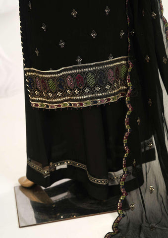 Afsanay by Sadabahar Embroidered Chiffon Stitched 3 Piece Suit D-2