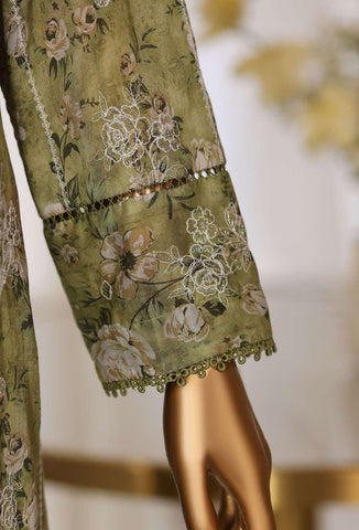 Dhagakari by HZ Textiles | Embroidered 3 Piece Unstitched Lawn Suit D-3
