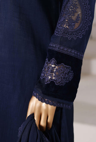 Sadabahar Premium Emb Cross Texture RTW 3 Piece Suit D-5