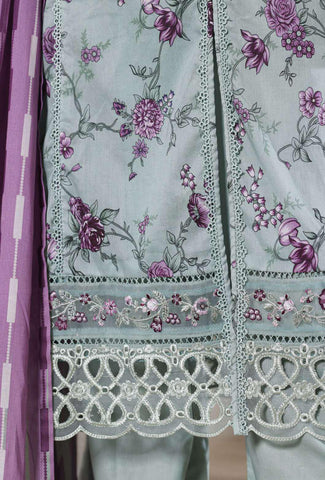 Sadabahar Festive Embroidered Lawn Stitched 3 Piece Suit D-4