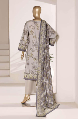 Sadabahar Luxury Lawn Printed 3 Piece Stitched Suit D-4
