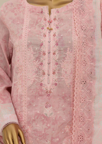 Premium Signature by HZ Textiles | Embroidered 3 Piece Unstitched Lawn Suit D-3