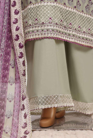 Regal by Sadabahar Vol-3 | Embroidered Lawn 3 Piece Stitched Suit D-4