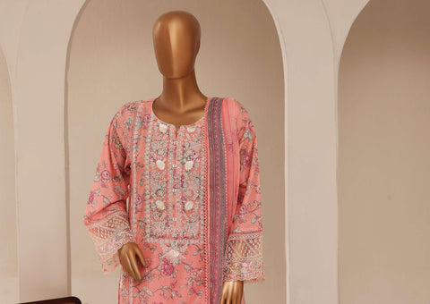 Sadabahar Signature Embroidered Stitched 3 Piece Suit D-5