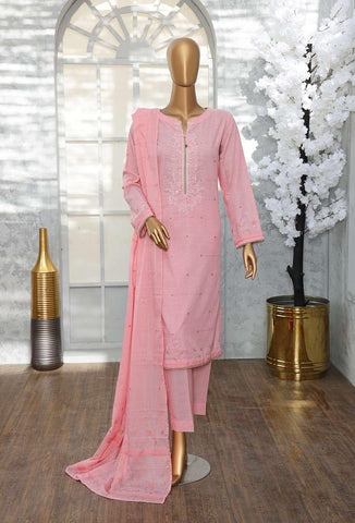 Valencia Vol-2 Jacquard Emb Un-Stitched 3 Pcs Coll  By Hz-1