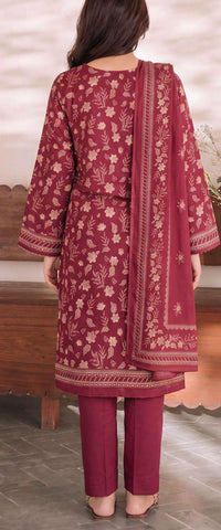 Daman Exclusive by VS Textiles | Printed Cambric 3 Piece Unstitched Suit D-3