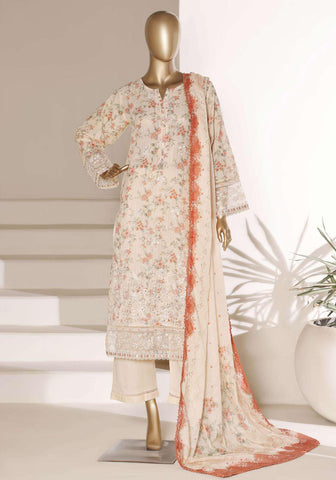 Amyrah by Sadabahar | Embroidered Lawn 3 Piece Stitched Suit D-5