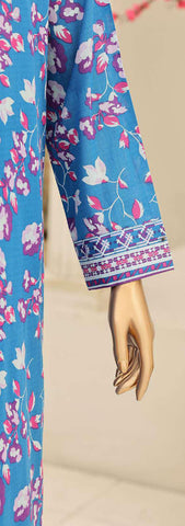 Summer Shades by HZ Textiles | Printed 3 Piece Unstitched Lawn Suit D-1