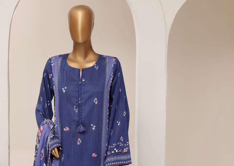 Sadabahar – Printed Lawn | 3 Piece Stitched Suit D-4
