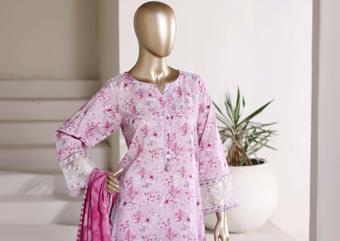 Sadabahar AMYRAH Vol-2 | Heavy Embroidered Lawn 3 Piece Stitched Suit D-6