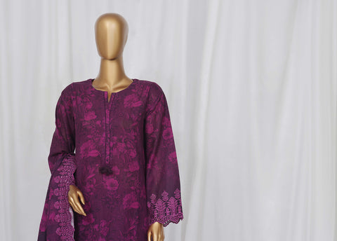 Laser Cutwork Chikankari Emb Dupatta Vol-1 Sadabahar D-06