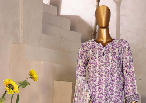 Dhagakari Embroidered Lawn Un Stitched 3 Pcs  Coll 2025 D-06