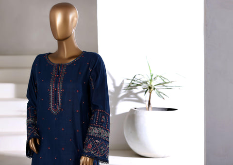 Vybe Co-Ords Emb Premium Winter Cotton Coll Sdabahar D-6