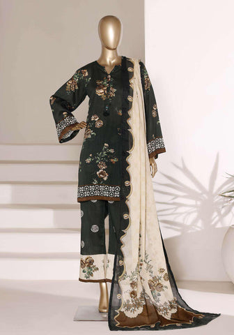Sadabahar Vol-07 | Printed Lawn 3 Piece Stitched Suit D-5