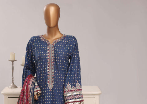Regal by Sadabahar Vol-3 | Embroidered Lawn 3 Piece Stitched Suit D-5