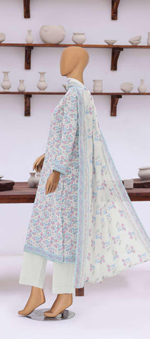 Everyday Prints by HZ Textiles | Printed Lawn 3 Piece Unstitched Suit D-2