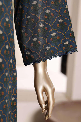 Sadabahar Luxury Lawn | Printed 3 Piece Stitched Suit D-4