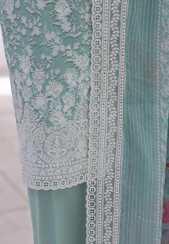 Nakshkari by HZ Textiles | Embroidered Lawn 3 Piece Unstitched Suit D-3
