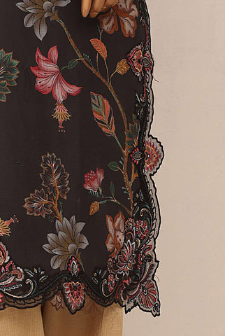 Raya by Sadabahar Embroidered Stitched 3 Piece Suit D-1