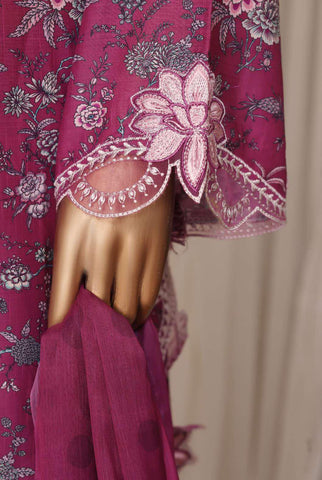 Raya by Sadabahar Collection-2 Embroidered Stitched 3 Piece Suit D-5
