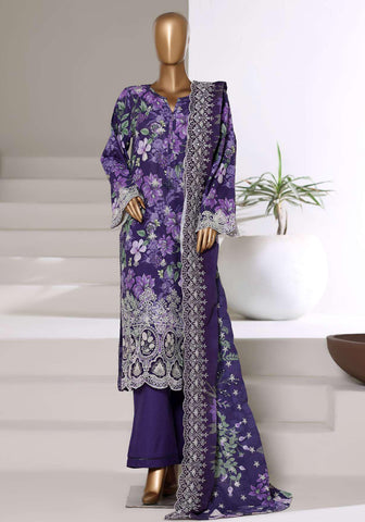 Laser Fusion Chikankari Khaddar 3Pc RTW Coll By Sadabahar D-5