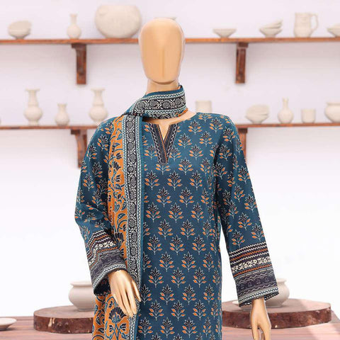 Platinum Jaipuri Prints by HZ Textiles | Digital Printed Lawn 3 Piece Unstitched Suit D-1