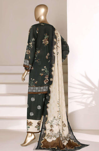 Sadabahar Vol-07 | Printed Lawn 3 Piece Stitched Suit D-5