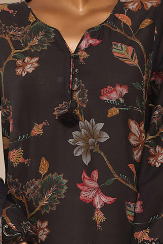 Raya by Sadabahar Embroidered Stitched 3 Piece Suit D-1