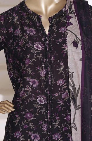Sadabahar Festive Embroidered Lawn Stitched 3 Piece Suit D-5
