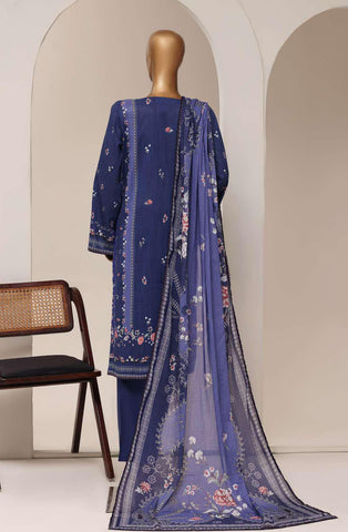 Sadabahar – Printed Lawn | 3 Piece Stitched Suit D-4
