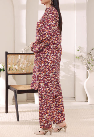 AIZAL | Digital Printed 2 Piece Stitched Lawn Suit D-6