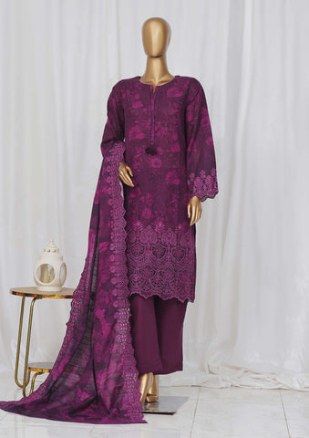 Laser Cutwork Chikankari Emb Dupatta Vol-1 Sadabahar D-06