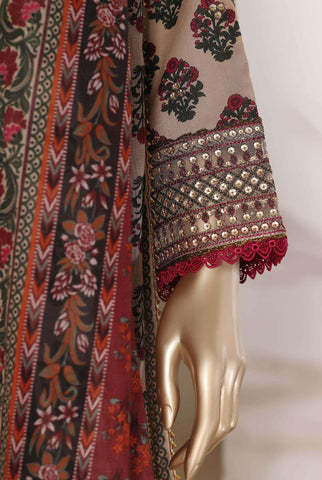 Regal by Sadabahar | Embroidered Festive 3 Piece Stitched Lawn Suit D-4