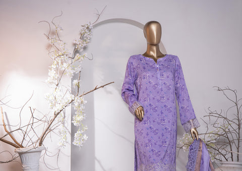 HZ Muse Luxury Raw Silk Embroidered Collection-08
