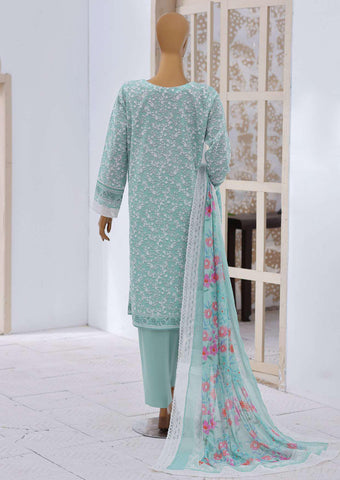 Nakshkari by HZ Textiles | Embroidered Lawn 3 Piece Unstitched Suit D-3