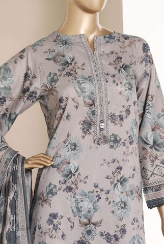 SADABAHAR Luxury Printed Lawn | 3 Piece Stitched Suit D-4