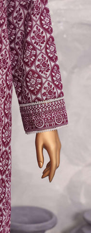 Co-Ords 3Pc Printed Khaddar Un-Stitched Coll By Hz-2