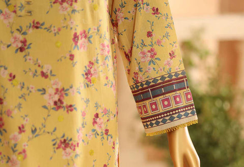 ASASA by HZ Textiles | Digital Printed Embroidered 3 Piece Unstitched Lawn Suit D-4