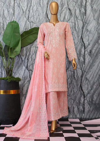 Elegant Embroidered Unstitched Collection Vol-02 By Hz D-07