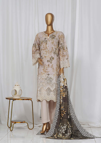 Laser Cutwork Chikankari Emb Dupatta Vol-1 Sadabahar D-01
