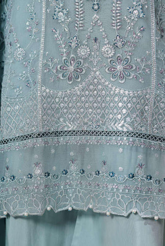 Sadabahar AFSANEE | Heavy Embroidered Chiffon 3 Piece Stitched Suit D-4