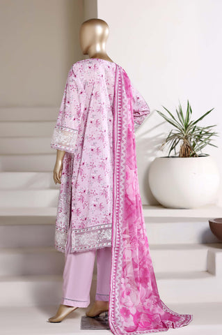 Sadabahar AMYRAH Vol-2 | Heavy Embroidered Lawn 3 Piece Stitched Suit D-6