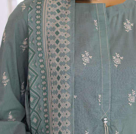 Oriental Printkari by HZ Textiles | Embroidered 3 Piece Unstitched Lawn Suit D-7