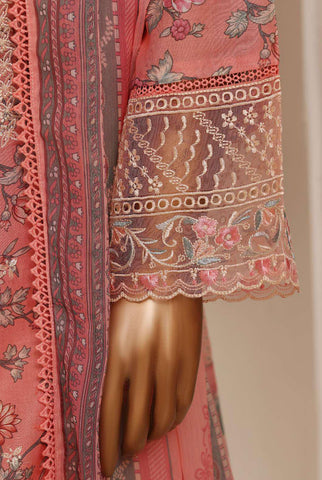 Sadabahar Signature Embroidered Stitched 3 Piece Suit D-5