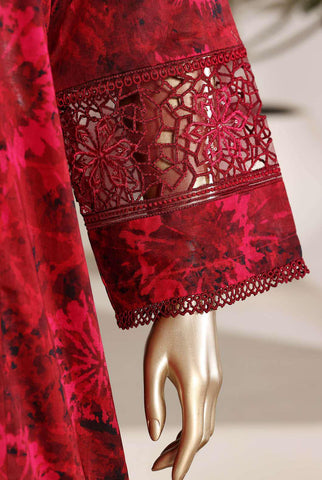 Sadabahar Peplum Luxury | Embroidered Lawn 3 Piece Stitched Suit D-2