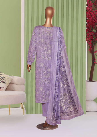 Dhagakari NinoKara Emb Coll Vol-2 Un Stitched 3Pcs  HZ-1