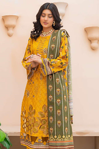 Aleeza Digital Fine Emb Khaddar Coll:24 By Sobia Waseem D-02