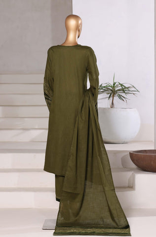 Sadabahar Premium Emb Cross Texture RTW 3 Piece Suit D-6