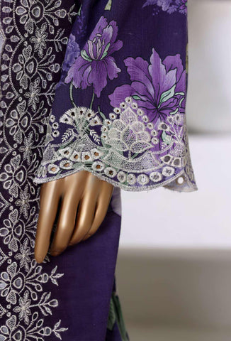 Laser Fusion Chikankari Khaddar 3Pc RTW Coll By Sadabahar D-5